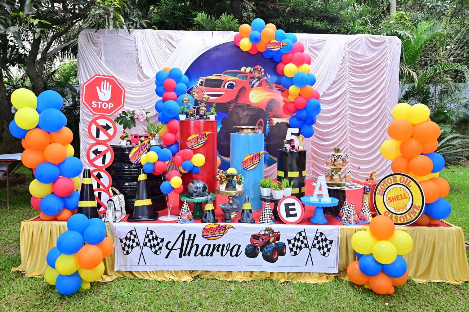 Under The Mango Trees garden area