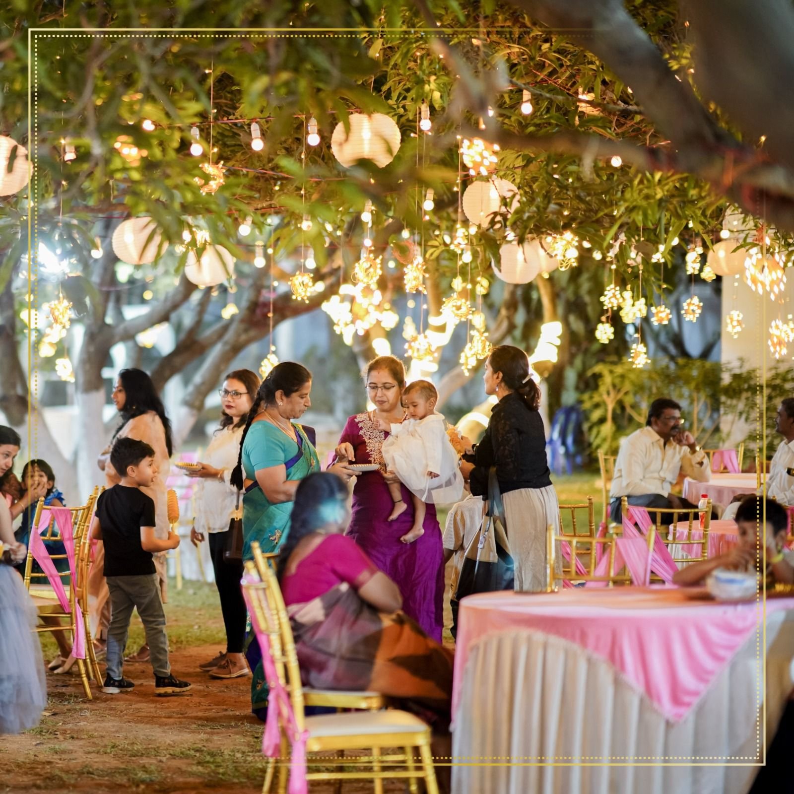 Under The Mango Trees decorated venue