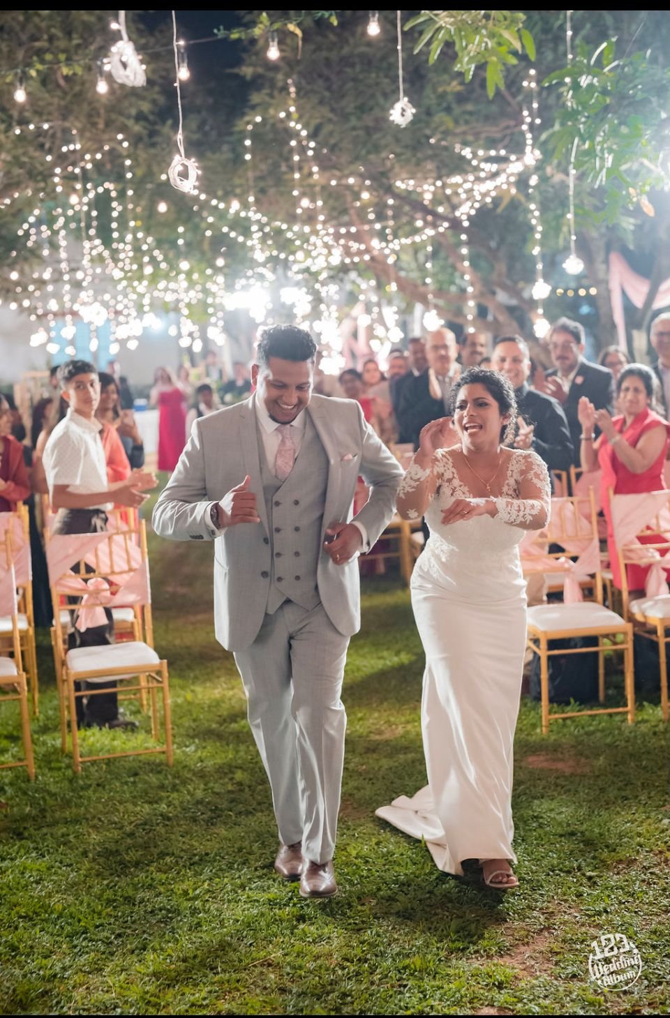Under The Mango Trees wedding setup
