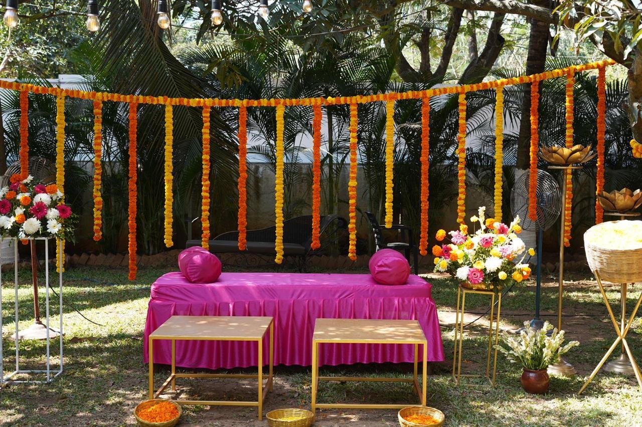 Under The Mango Trees celebration area