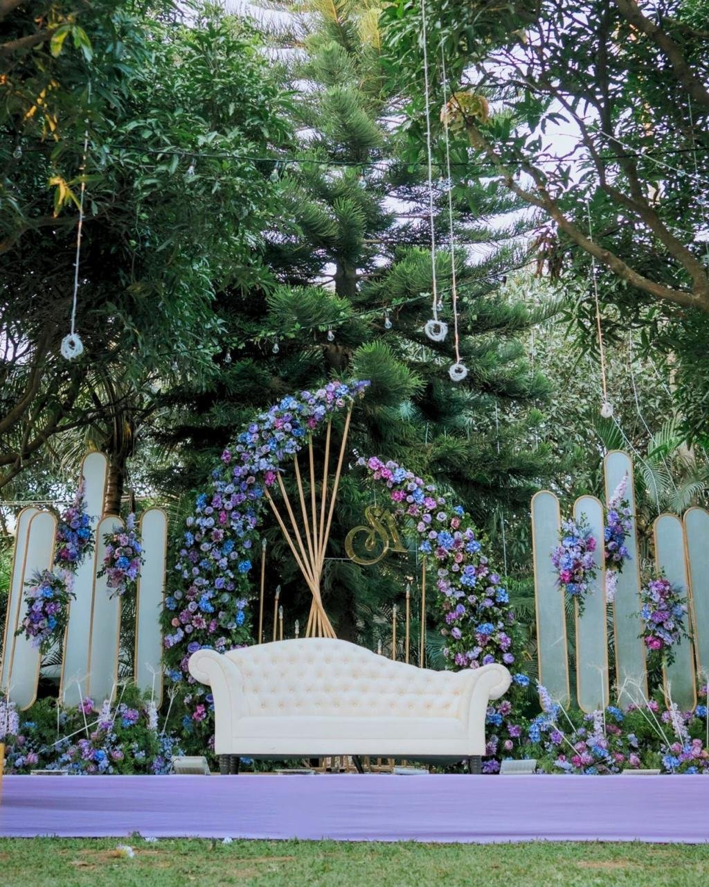 Under The Mango Trees garden area